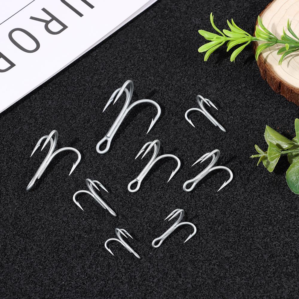 Lưỡi Câu Cá Ba Tiêu # 1 LANFY VMC# 2# 4# 6# 8# Phụ Kiện Câu Cá Dạng Cong Chuyên Dụng 1 / 0 2 / 0 3 / 0 4 / 0 5 / 0