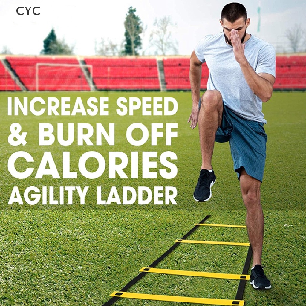 CYC Flexibility Agility Nylon Strap Jumping Fitness Speed Football Training Ladder CY