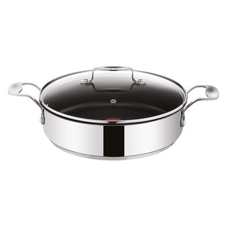 Chảo nồi sâu lòng Tefal E79071 Jamie Oliver (bếp từ)  thép không gỉ, 25 cm, 2,8L