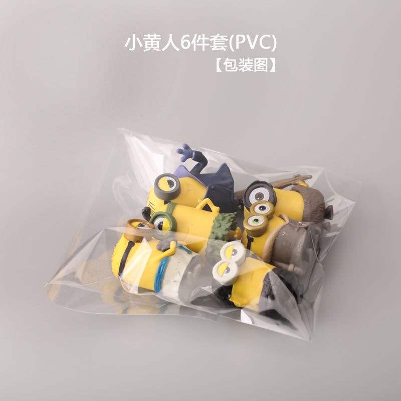 Mô hình minions dễ thương trưng bày 3D trang trí phòng