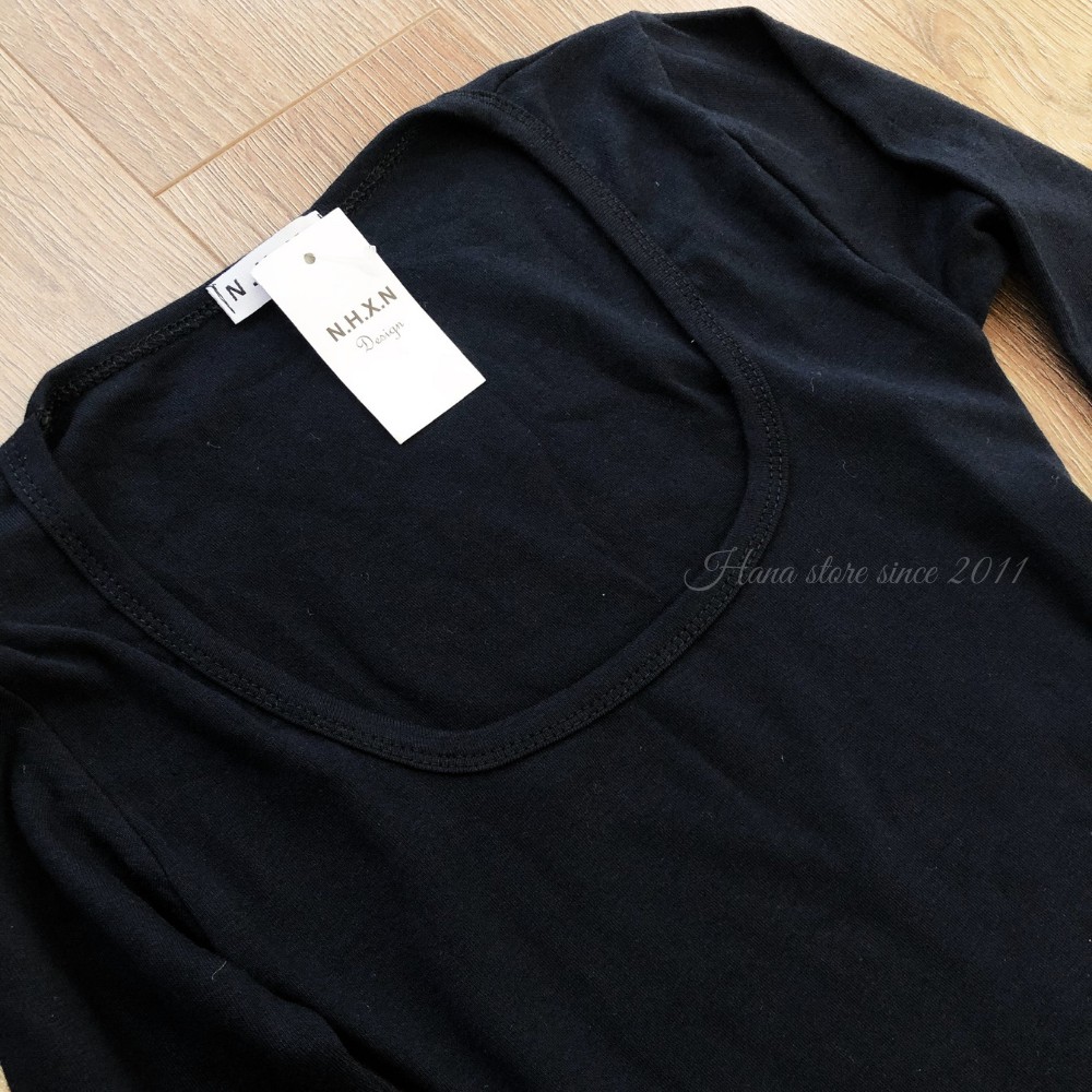 Áo Croptop Body Cổ Chữ U Cực sexy Quyến Rũ