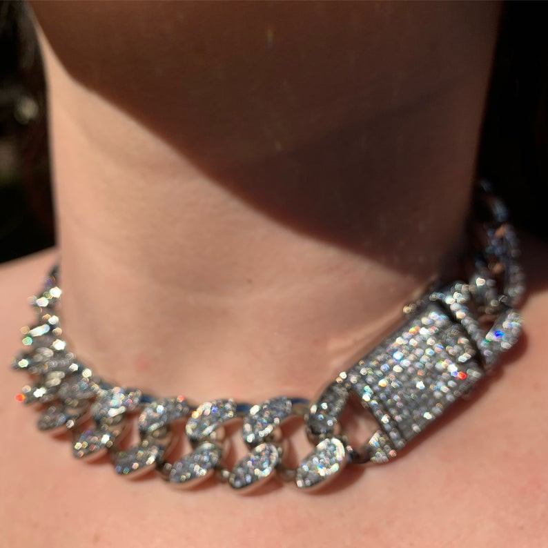 Dây chuyền hiphop cuban 20mm by MAMA KING