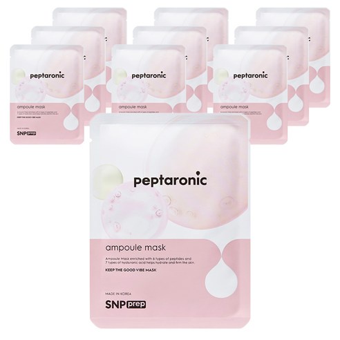 Bộ sản phẩm dưỡng da cấp ẩm SNP Prep Peptaronic