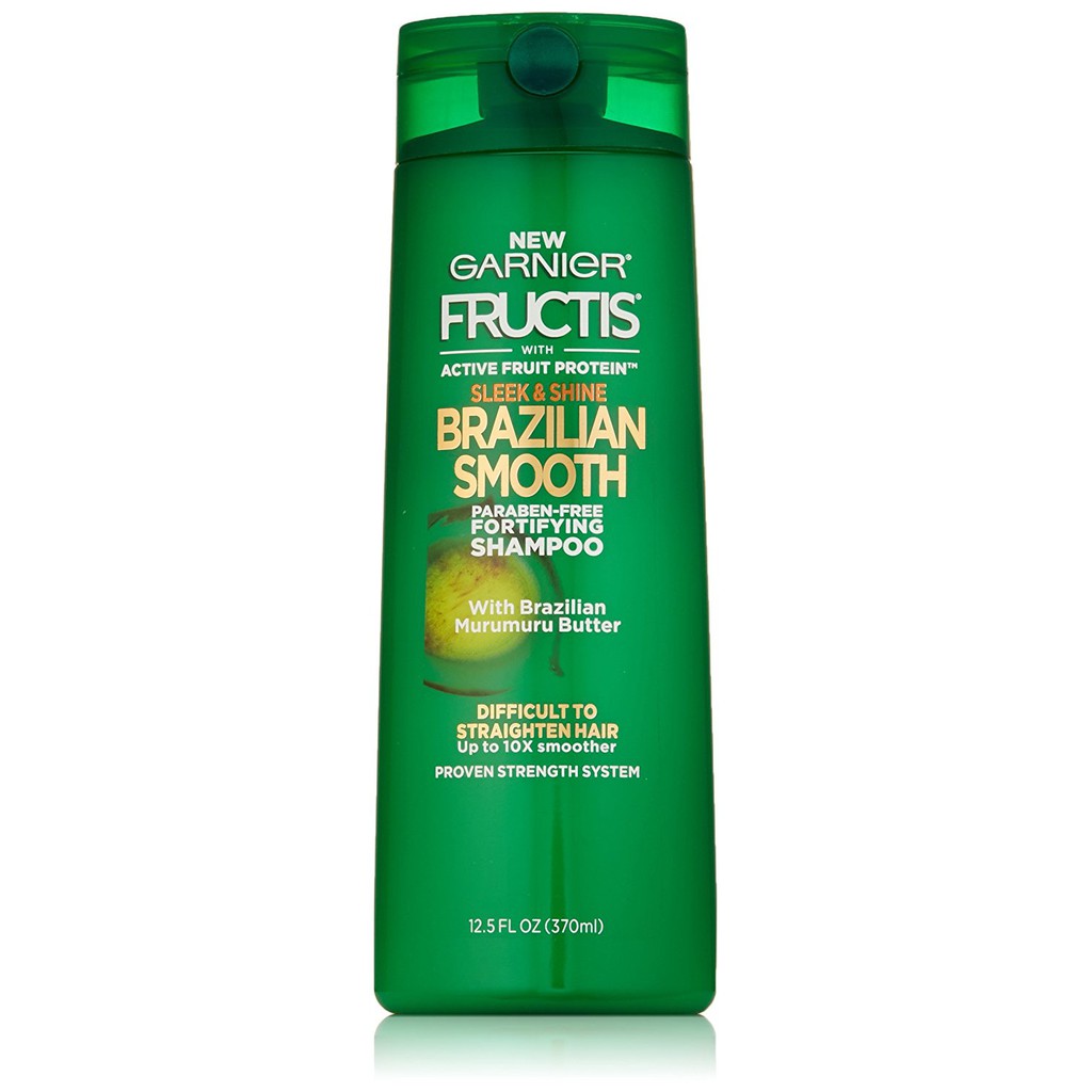 Kem xả giúp tóc thẳng &amp; mượt Garnier Hair Care Fructis Sleek &amp; Shine Conditioner 370ml (Mỹ)