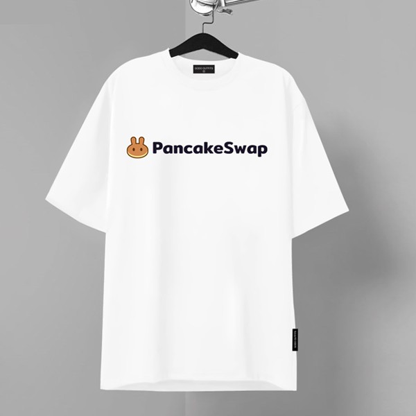 Áo thun tay lỡ nữ nam form rộng local brand GODO OUTFITS IN PANCAKE SWAP AT113 ,áo phông unisex primeum cotton 100%