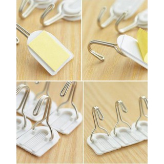 vỉ 6 móc dán treo đồ tiện dụng