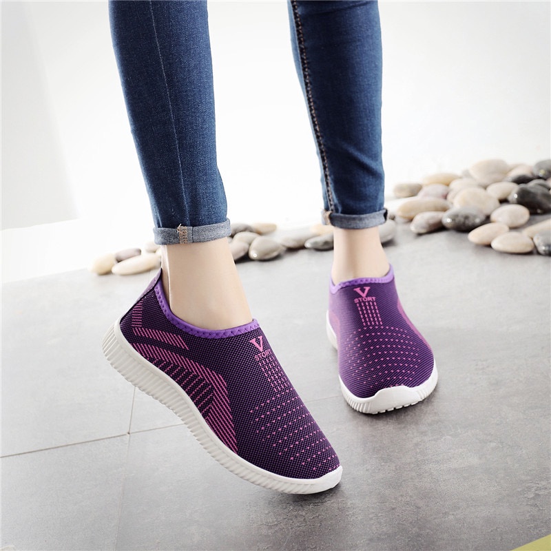 QiaoYiLuo Giày Thể Thao Đế Mềm Chống Trượt/Mòn Thời Trang