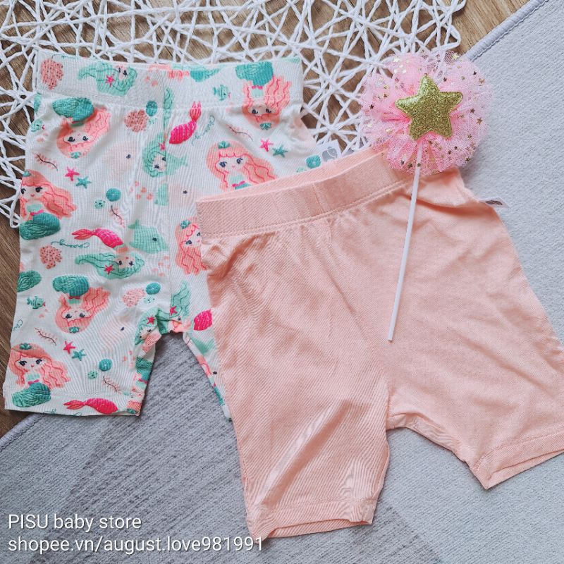 Chaang - Quần legging lửng bé gái vải lanh cotton mềm mát đủ size 3m-5y