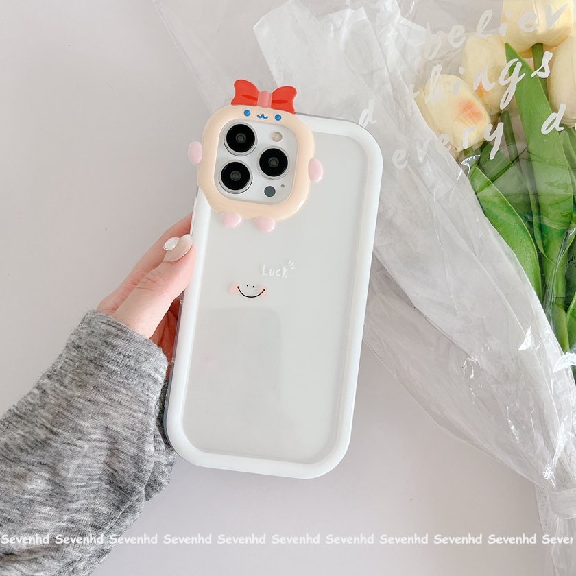Ốp Điện Thoại Dẻo Họa Tiết Quái Vật Nhỏ Dễ Thương Cho iPhone 14 13 12 11 Pro Max Xs Max Xr X 7 8 6 6s Plus