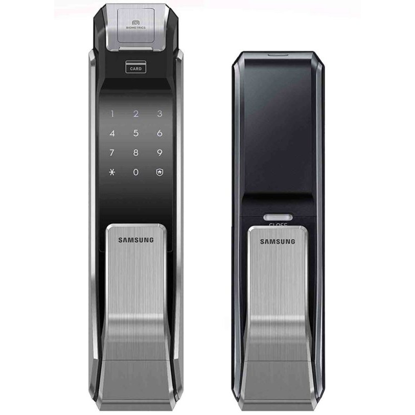 Khóa cửa điện tử Samsung SHS-P718LMK/EN (tay kéo đẩy)