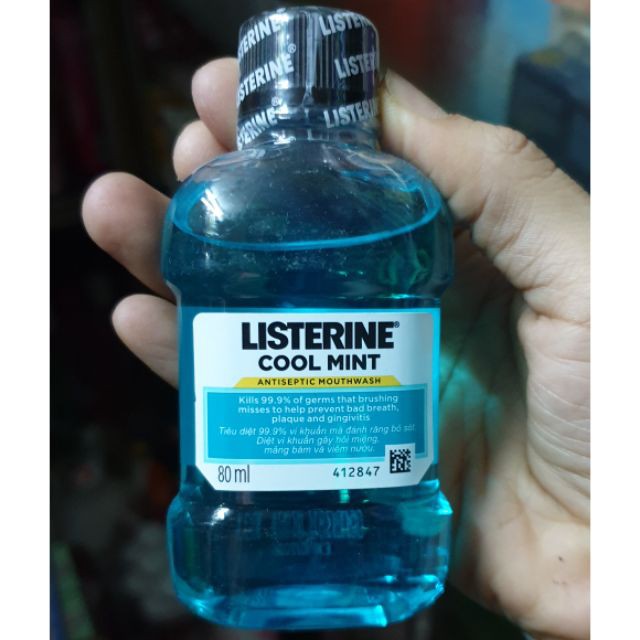 Nước súc miệng Listerine 80ml