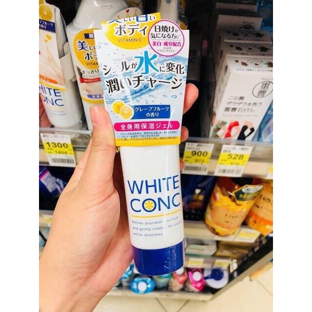 Sữa dưỡng thể trắng da ban đêm White Conc Watery Cream 90gr Hàng xách tay [Có bill Nhật]