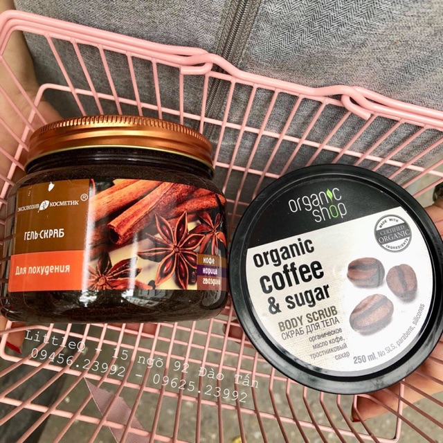 Tẩy Da Chết Body Cafe / Quế Hồi Nga | BigBuy360 - bigbuy360.vn