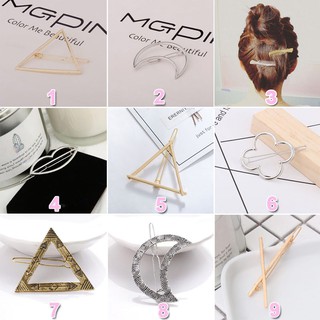Kẹp tóc hàn quốc 9 kiểu mới