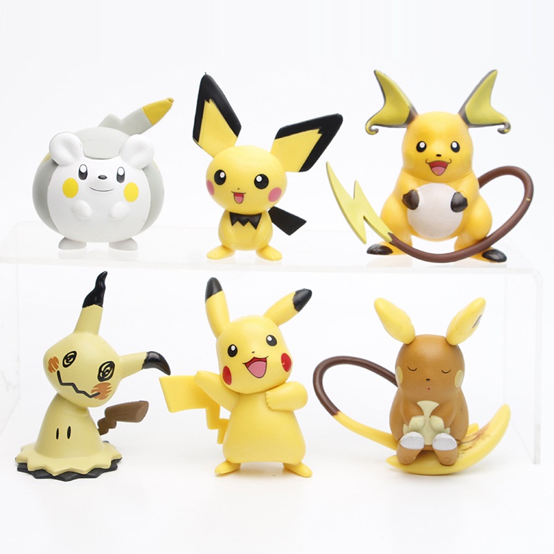 Pikachu Đồ Chơi Mô Hình Nhân Vật Pokemon A0016
