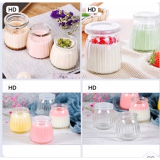 Hũ Thủy Tinh Sữa Chua Caramen - Made In Vietnam (lẻ 1 cái