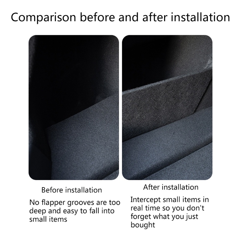 Hộp Đựng Vật Dụng Chia Ngăn Gắn Đuôi Xe Hơi Model 3