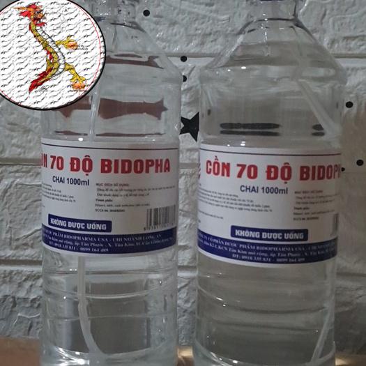 [TĂNG KHĂN LAU ] CỒN y tế ETHANOL 70 ĐỘ, Nước rửa tay khô diệt khuẩn ( SP CTY DƯỢC-  OPC/BIDOPHARMA) CHAI 1L GIÁ HỢP LÝ
