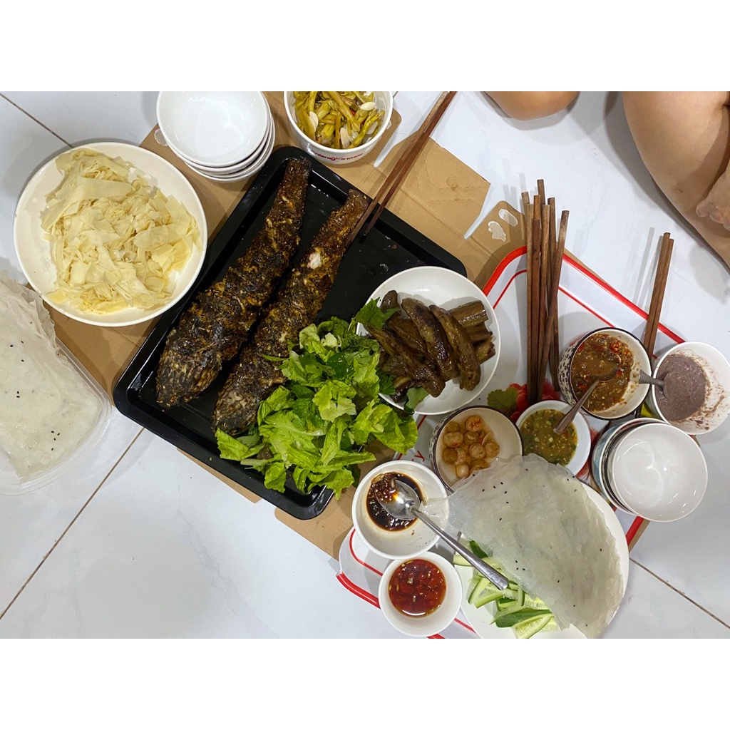 Bánh Tráng Nhúng Bình Định - Nhà làm, có mè, dẻo dai, nhúng cuộn)