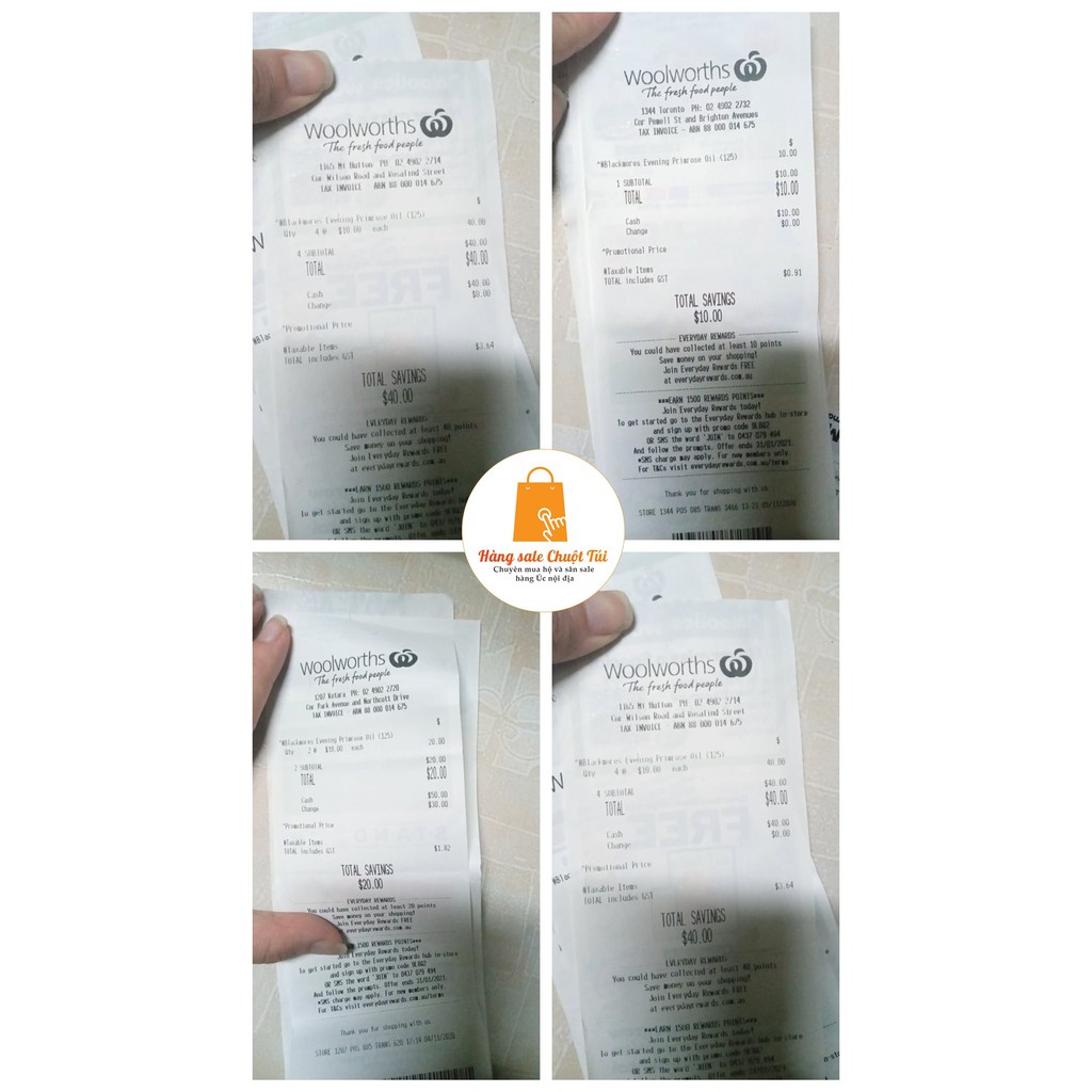 [Hàng mới đủ bill] Tinh dầu hoa anh thảo Blackmores Evening Primrose Oil (2 size) | BigBuy360 - bigbuy360.vn