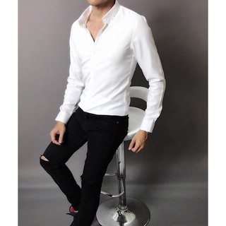Áo sơ mi trắng nam hgh