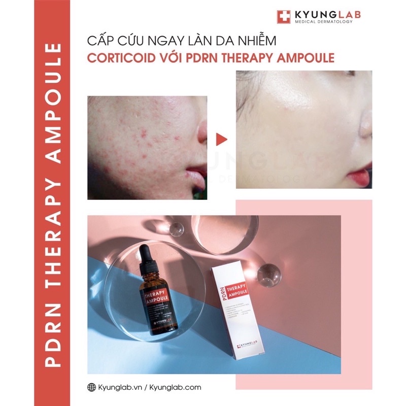 Serum tế bào gốc Kyung Lab PDRN Therapy Ampoule phục hồi chống lão hóa da 30ml