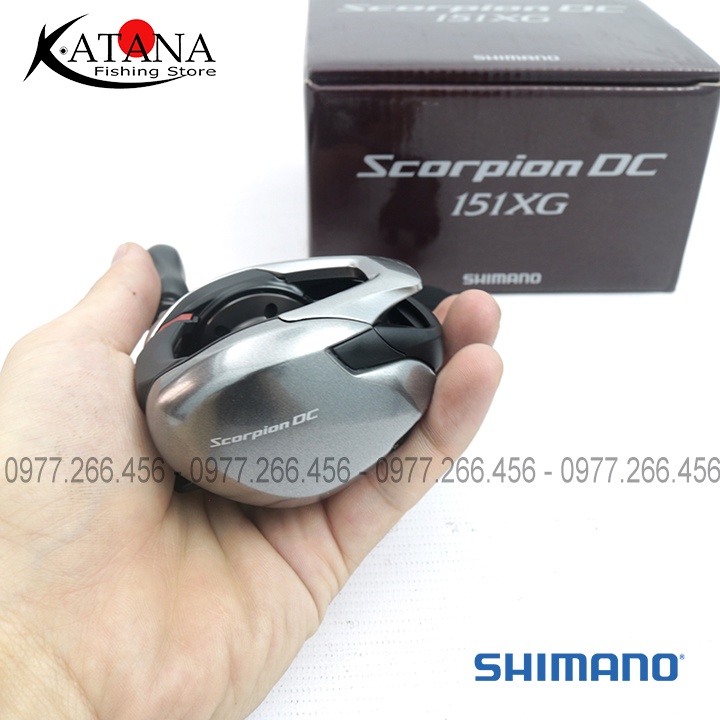 Máy Câu Ngang Shimano Scorpion DC 151XG