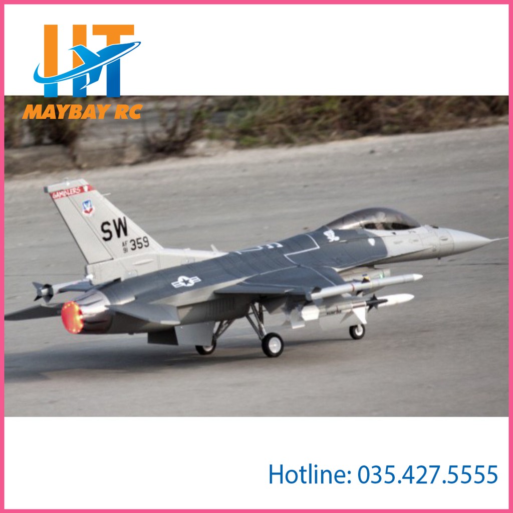 Máy Bay Mô Hình Freewing F-16 EDF 90mm