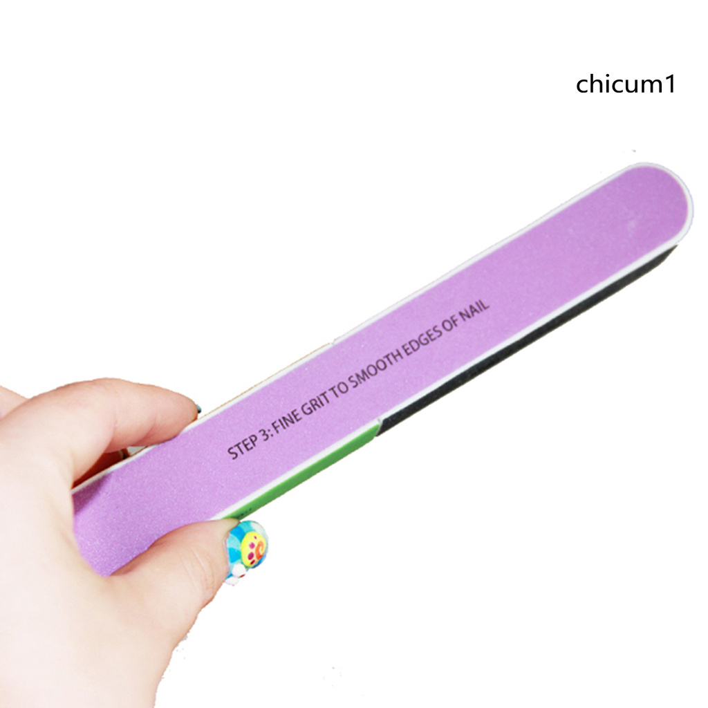 [Hàng mới về] Dũa móng tay bốn mặt tiện dụng