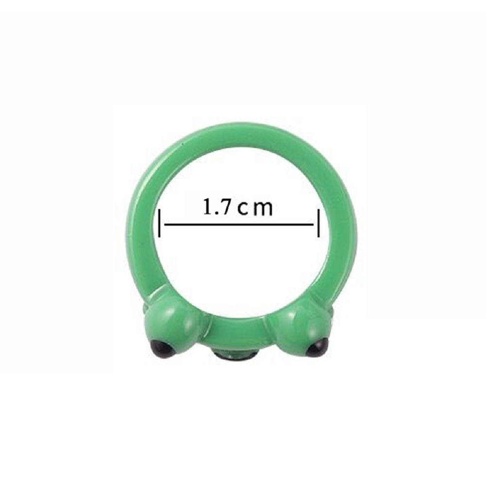 Nhẫn Đeo Tay Kim Loại Hình Chú Ếch Dễ Thương nhẫn ếch