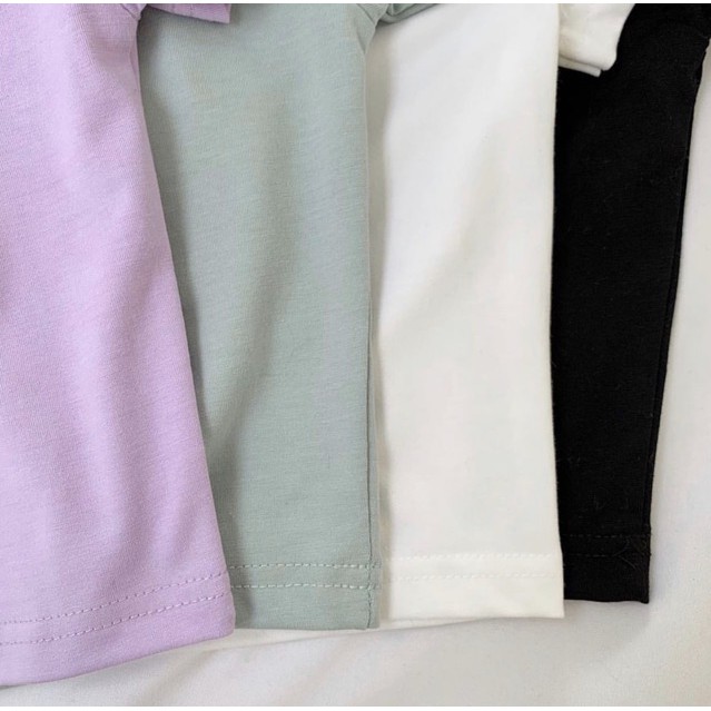 Áo croptop nữ có cổ ngắn tay - áo croptop polo chất đẹp form dưới 55kg | BigBuy360 - bigbuy360.vn