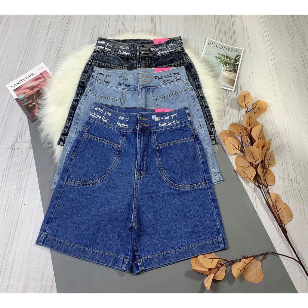 QUẦN SỌT JEAN COTTON LƯNG CAO SHOP PHƯƠNG CHÂU