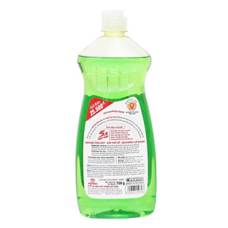 Nước rửa chén Mỹ Hảo hương bưởi 750g