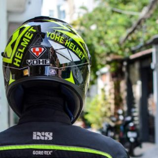 Nón Fullface Yohe 970 xanh neon