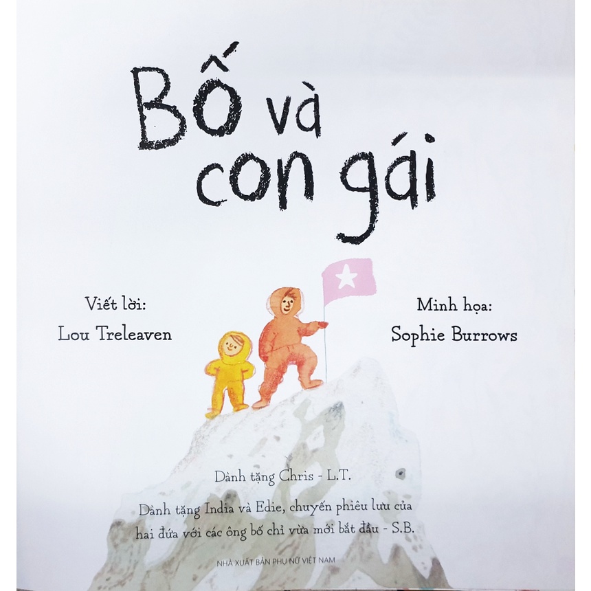 Sách tranh song ngữ Bố và con gái