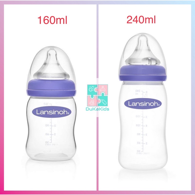 Bình sữa Lansinoh dung tích 160ml và 240ml