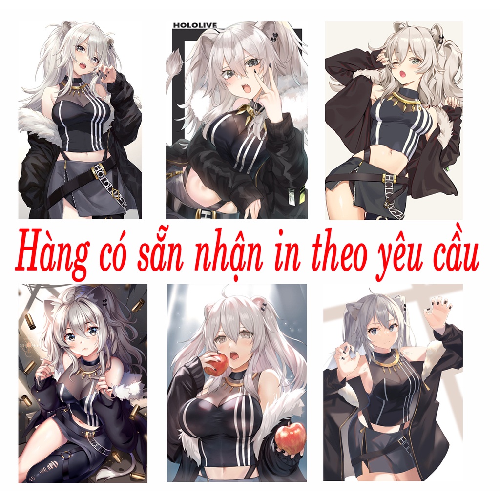 poster ảnh tranh treo hololive Shishiro Botan
