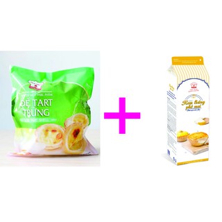 [COMBO - PM] ĐẾ TART + KEM TRỨNG PHÔ MAI TÂN NHẤT HƯƠNG (nw5)
