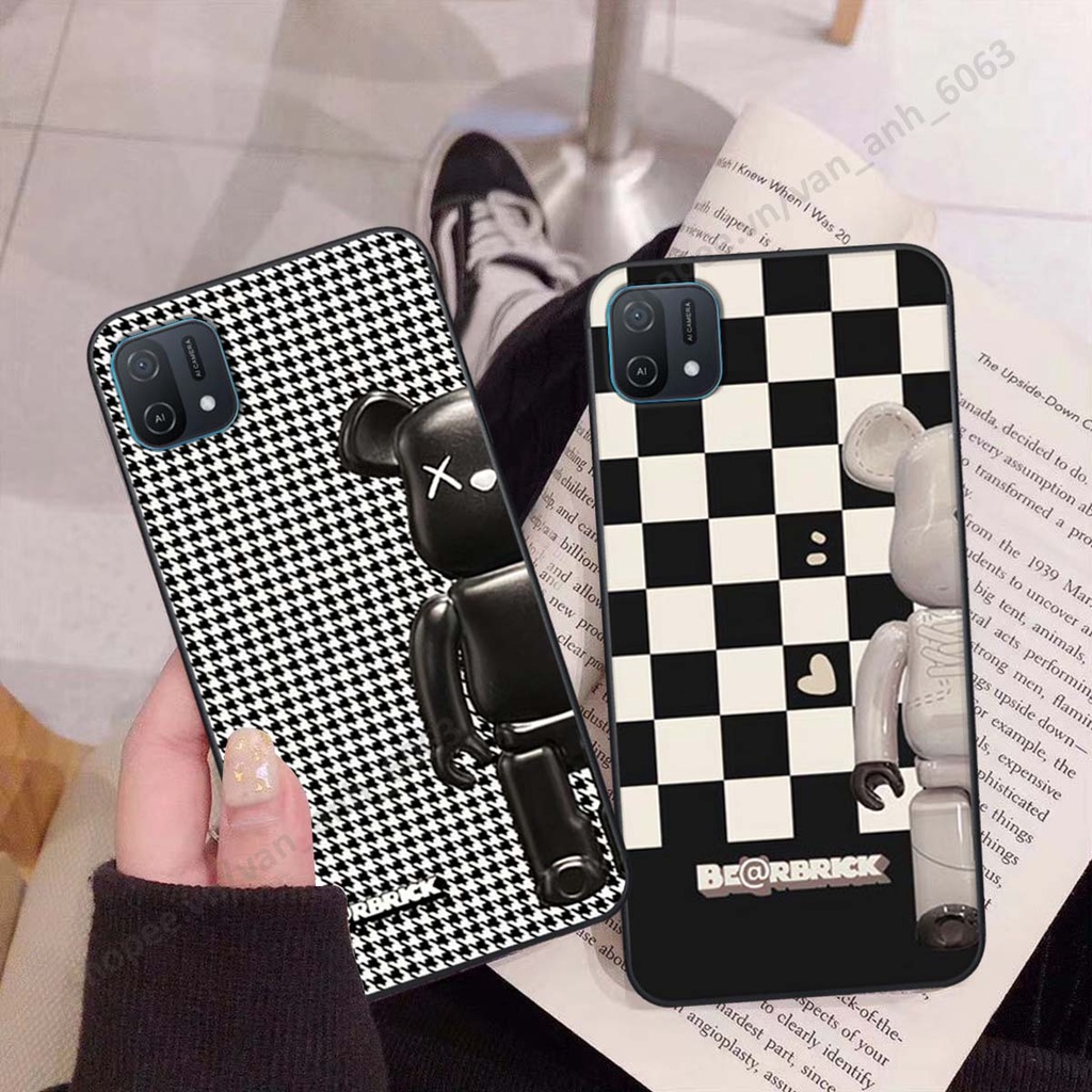 Ốp lưng Oppo A16k ốp điện thoại hình bearbrick, new york, thể thao