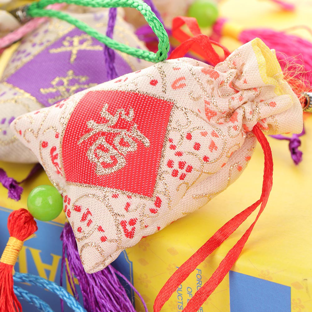Túi đựng quà tặng cầu mong may mắn phong cách Omamori Nhật Bản xinh xắn gửi ngẫu nhiên