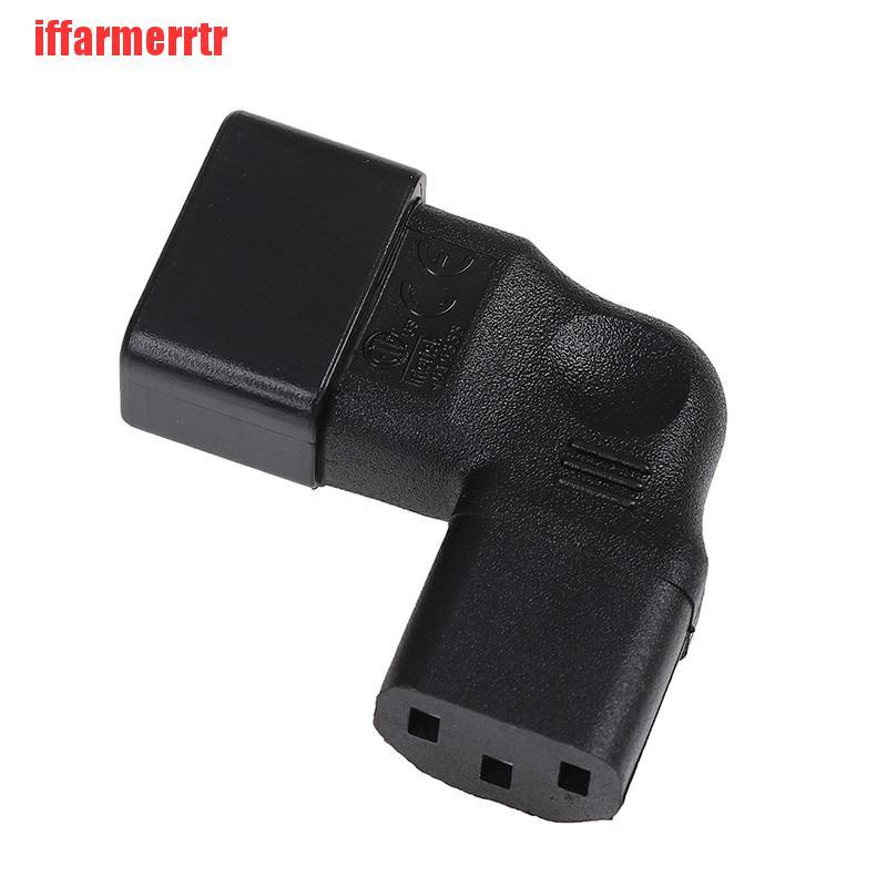 Bộ Chuyển Đổi Phích Cắm Iec 320 C14 Sang C13 Lcd Tv 90 Độ Gắn Tường Tiện Dụng | BigBuy360 - bigbuy360.vn