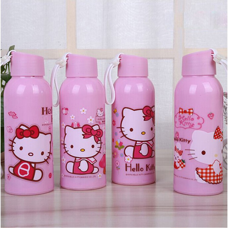 BÌNH ĐỰNG NƯỚC ĐI HỌC HÌNH MÈO KITTY DOREMON MINION GẤU CHÓ XINH XẮN CHO BÉ - BÌNH PHA SỮA, BÌNH GIỮ NHIỆT Ủ CHÁO CHO BÉ