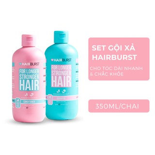 Set Hairburst Gội Xả chiết xuất từ trái bơ For Longer Stronger Hair Kích Thích Mọc Tóc (Dầu Gội 350ml + Dầu Xả 350ml)
