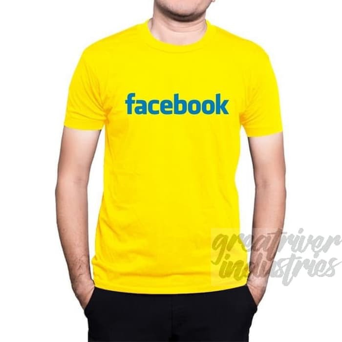 Áo Thun In Hình Logo Facebook Độc Đáo Cá Tính