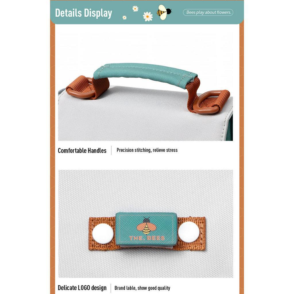 Mr. ace Homme Túi Xách Đeo Vai ĐựngThoại Họa Tiết Chú Ong Dễ Thương Cho Nữ Túi đeo chéo