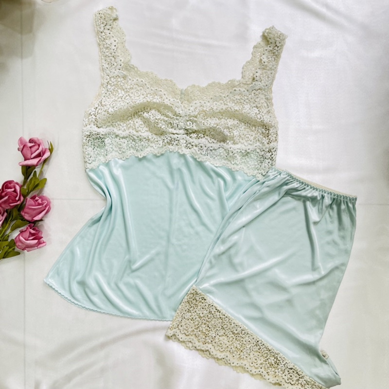 Set bộ dây phối ren 2hand- Đồ ngủ si