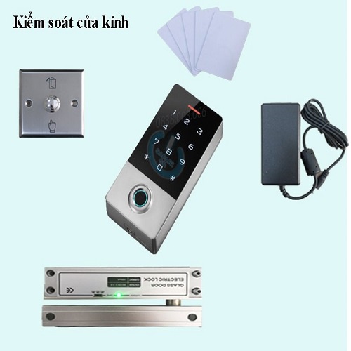 Bộ khóa kiểm soát cửa kính KD-309