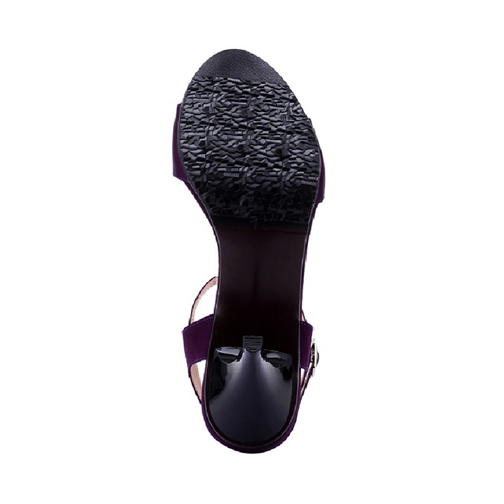 Giày sandal nữ huy hoàng màu tím-HP7054