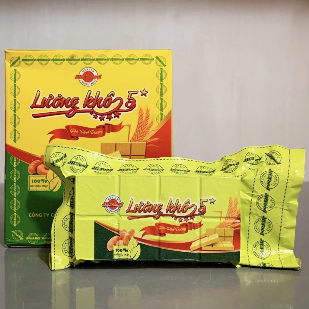 Lương Khô Hải Châu 5 Sao, Lương Khô Hữu Nghị Vị Cacao/ Đậu xanh, Lương Khô Bay
