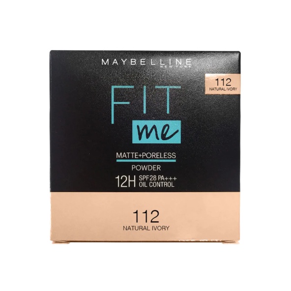 Phấn nền kiềm dầu 12h SPF28PA+++ Maybelline Fit Me 112 6g